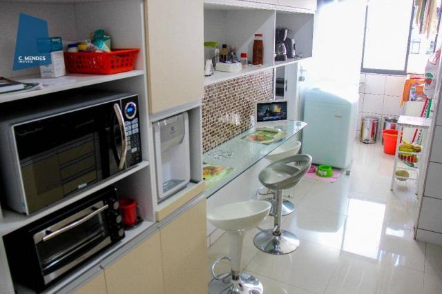 Apartamento 118 m² a venda, 3 suites 2 vagas, Papicu, Fortaleza. - Foto 9