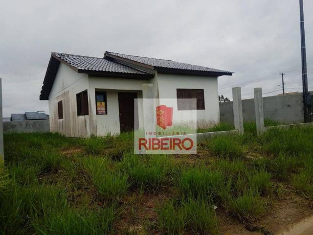 Casa com 3 dormitórios à venda, 69 m² por R$ 215.000 - Nova Divinéia - Araranguá/SC