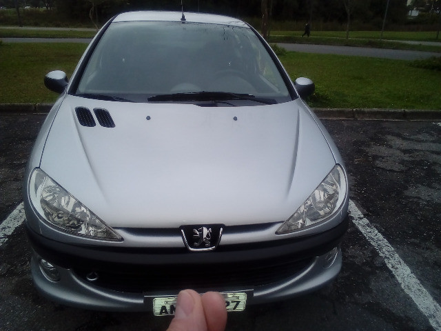 Peugeot 206 quik silver 2003 - prata - Foto 5