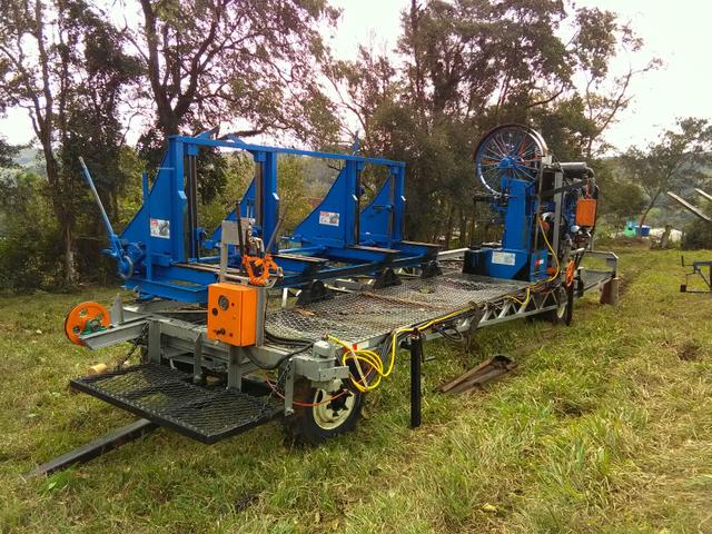Serraria movel hidráulica multi Serra hidráulica trator TL 75 caminhão 1113