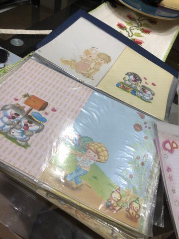 Coleção papéis de carta