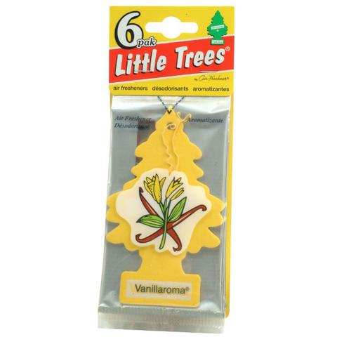 Aromatizador Little Trees - Baunilha Original 6 Unidades
