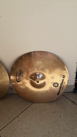 Bateria RMV Crossroad 3 tons com pratos e Rack - Foto 6