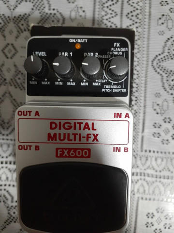 Pedal Multi efeitos Digital FX 600 - Foto 3