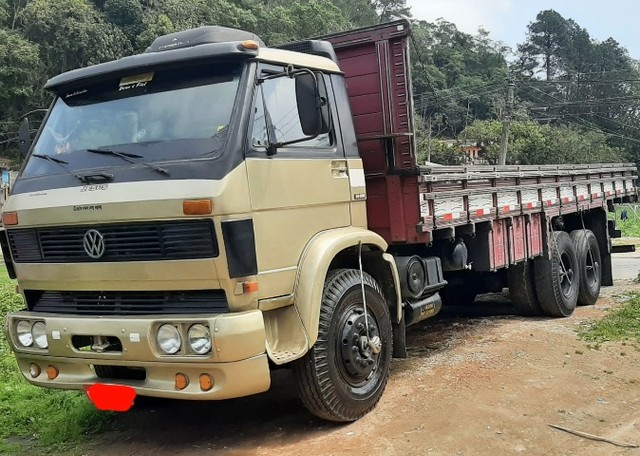 CAMINHÃO VW 14.210 1988 MOTOR CUMMINS, ÓTIMO ESTADO.