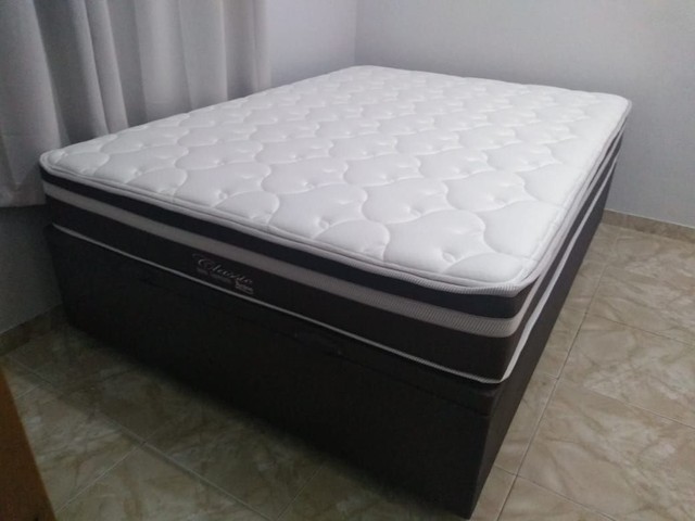 Quarto cama baú colchão Box casal - Foto 5