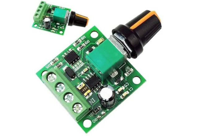 Controlador De Velocidade Motor Dc 1,8v 3v 5v 6v 12v 2a 30w Arduino Automação COD-AM389 