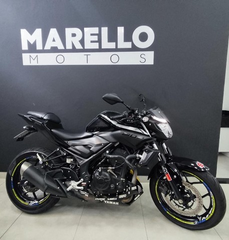 YAMAHA MT-03 PRETA MODELO 2019 BAIXO KM COM ACESSÓRIOS