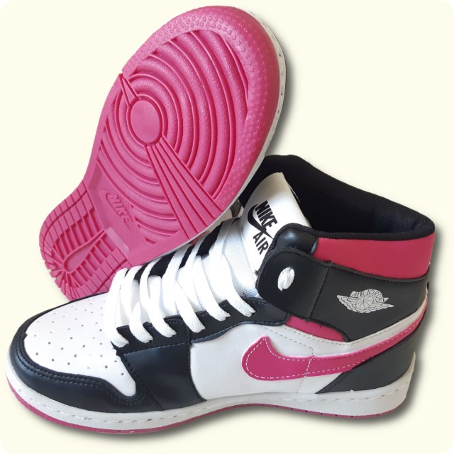 nike jordan feminino rosa