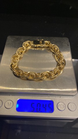Pulseira em Ouro 18K 750 50 gramas