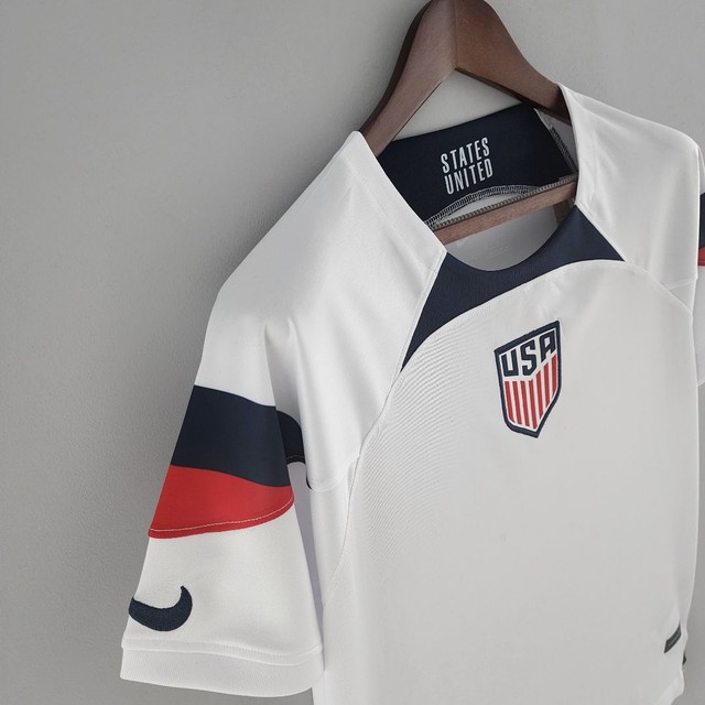 Camisa Estados Unidos I Copa do Mundo 2022 - Foto 5