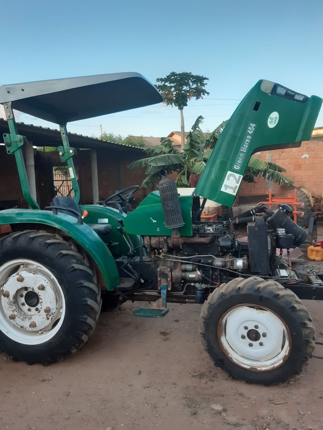 Trator green horse 454 4x4 ano 2007 trator 3 cilindro   - Foto 4