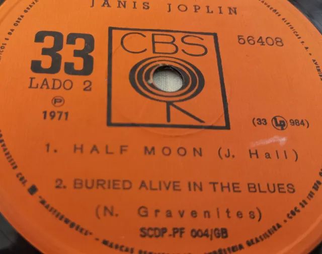 Compact disc vinil janis joplin pearl raríssimo raridade iten coleção LP - Foto 3