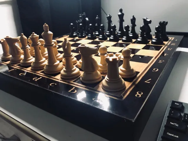 Tabuleiro oficial de xadrez