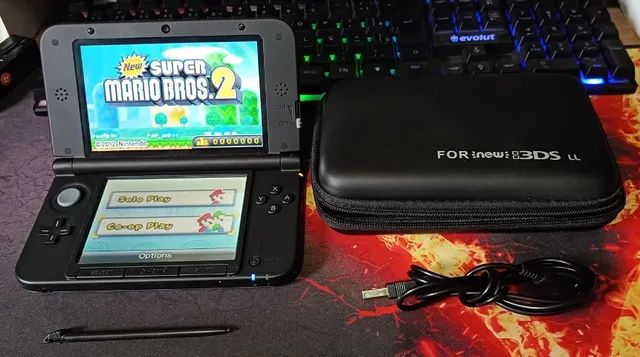 Nintendo 3ds Xl Mais 1000 Jogos