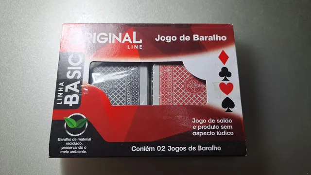 Kit Baralho Duplo Plástico Naipe Grande + Dominó Jumbo Preto