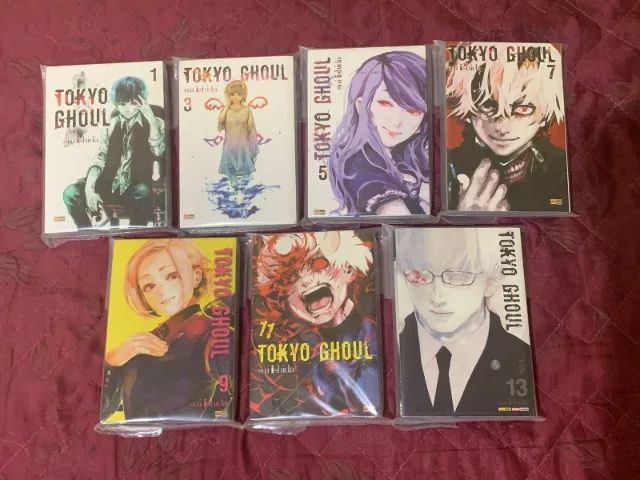 Tokyo Ghoul - Coleção Completa (1 ao 14) SEMI-NOVO