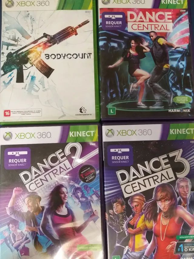 Jogo Kinect Dance Central 2 - Xbox 360 - Física - Original