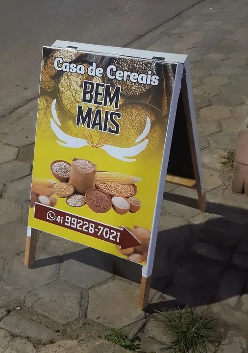 Cavalete madeira ou ferro