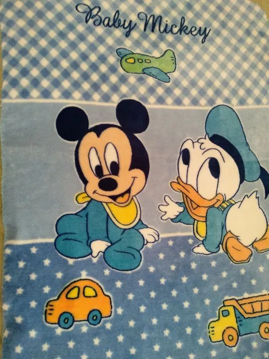 Cobertor Jolitex Disney semi novo 
