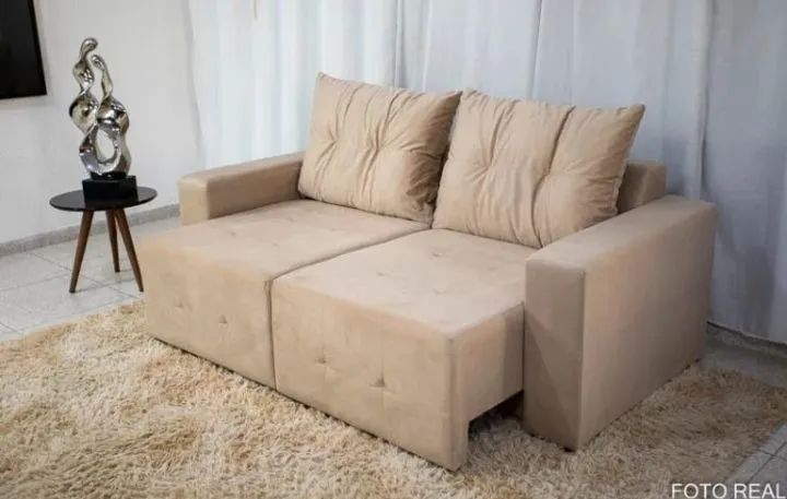 Sofá Retrátil e Reclinável Jotta - Foto 4