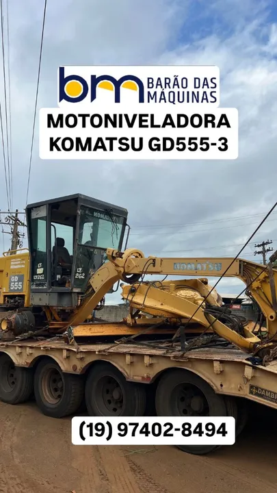 KOMATSU GD555-3 PARA PEÇAS