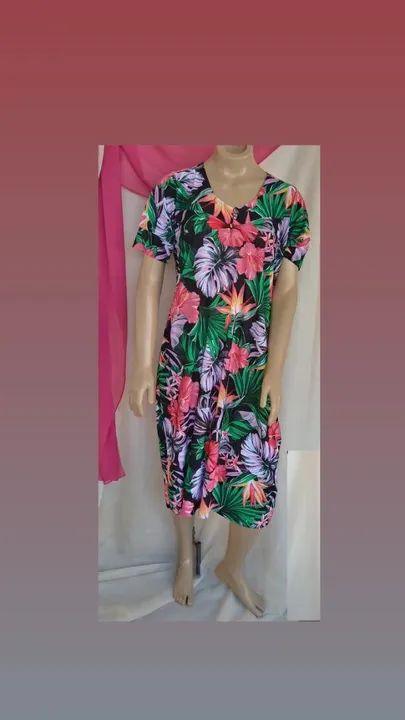 VESTIDO EM MALHA FRIA  - Foto 4