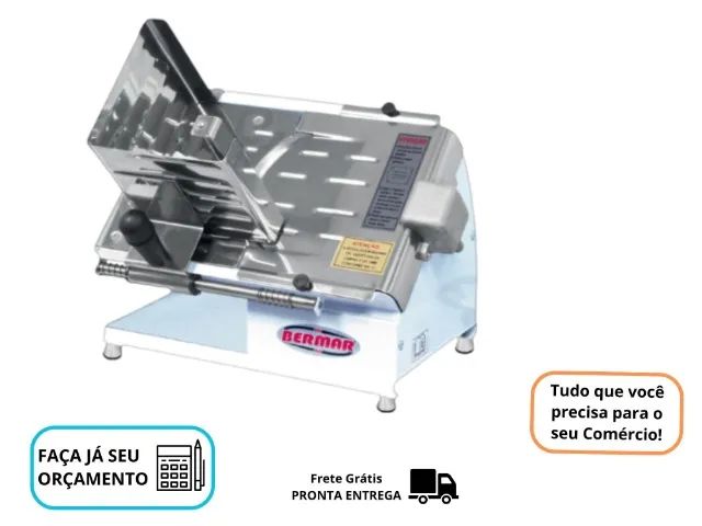 Cortador de Frios Bermar Semi Automático Novo