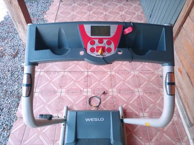 Esteira Eletrica Weslo 6.0 Sport (Bivolt) com Elevação 900 a vista ou 12 x de 90 no cartão - Foto 3