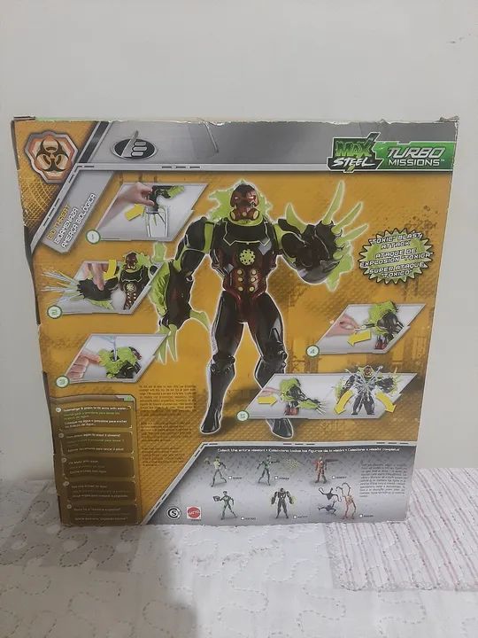 Max steel boneco toxzon lacrado raro! - Foto 3
