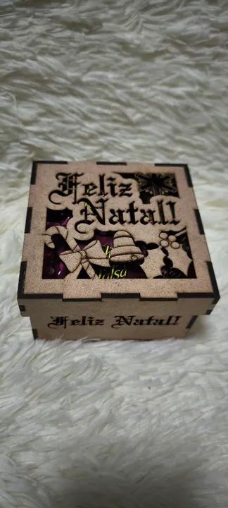 Caixa de Natal Pequena personalizada  - Foto 2