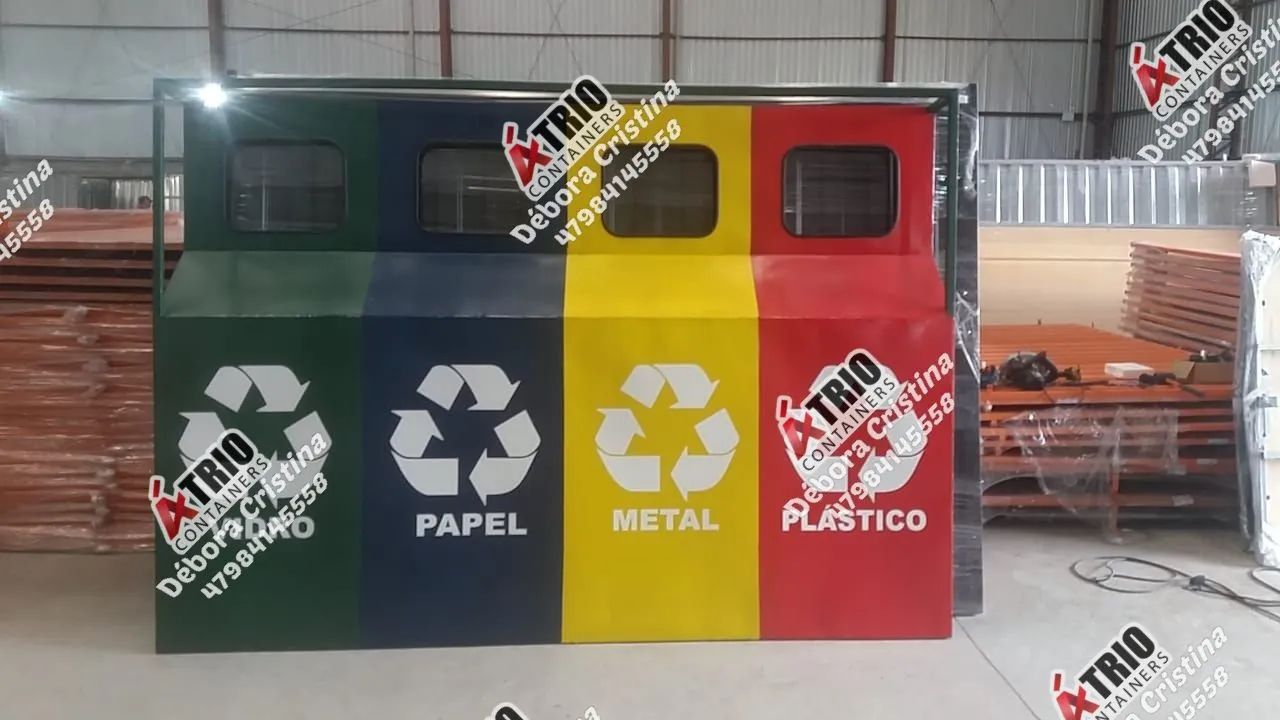 Container ecoponto coleta - Foto 5