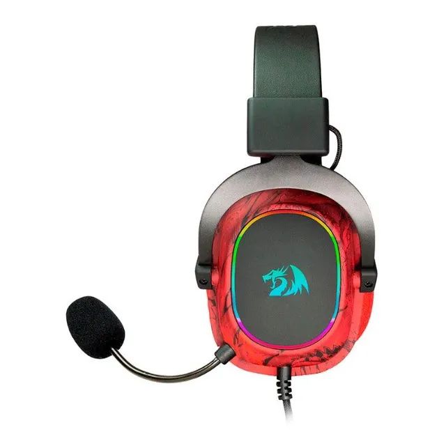 Headset Gamer Redragon Infernal Ryuji Led RGB Surround 7.1 USB - WZetta - Foto 4