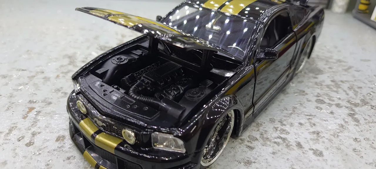 Jada toys 1/24 - Mustang GT 2006 - Série Bigtime **leia o anuncio** - Foto 3