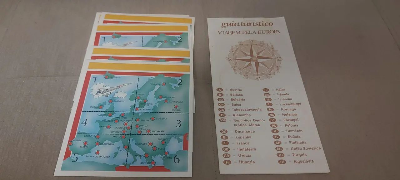 Jogo de Tabuleiro Viagem Pela Europa Grow - Foto 5