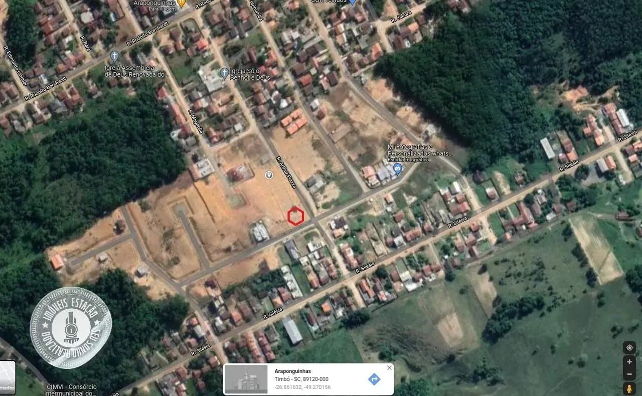 Terreno à Venda em Araponguinhas, Timbó  726,52 m² para Realizar Seu Projeto! - Foto 6