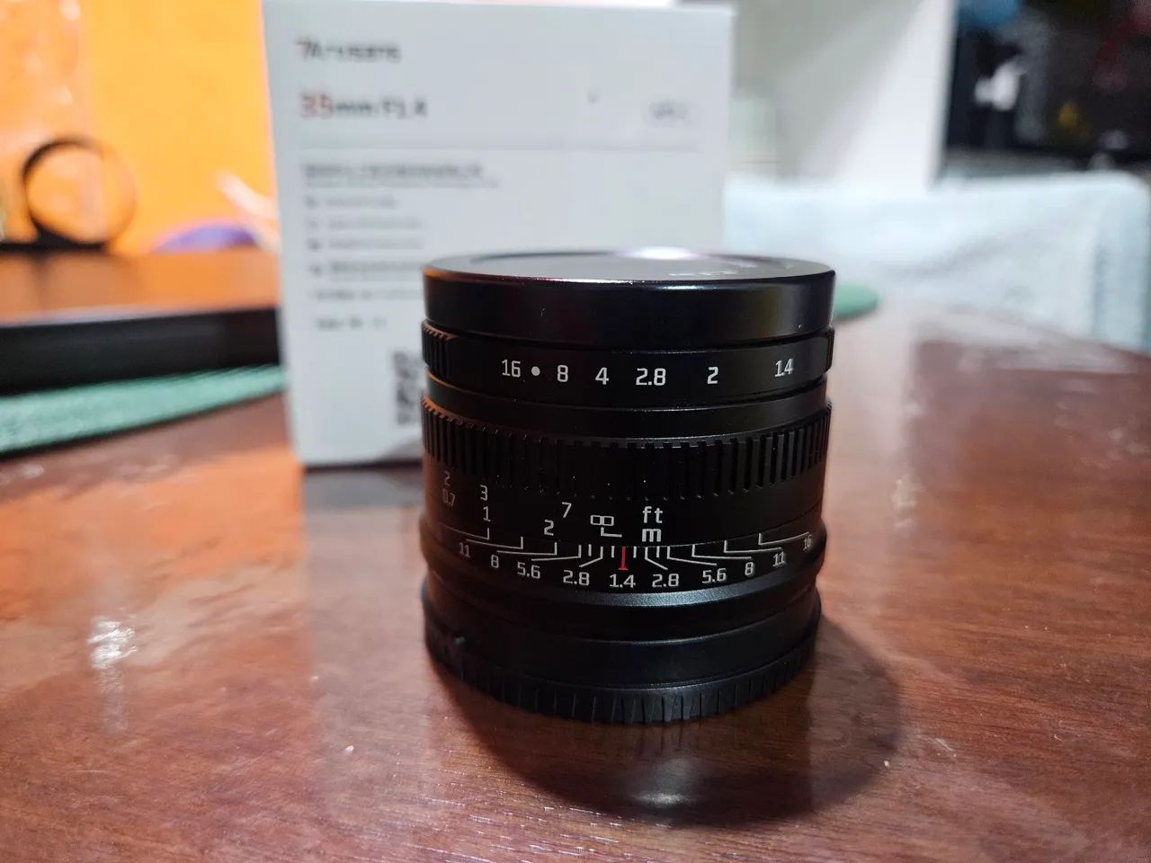 Lente 7Artisans 35mm F1.4 para Câmeras APS-C Sony E mount - Foto 4