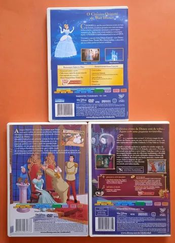 Dvd Cinderela 1 2 e 3 - Foto 2