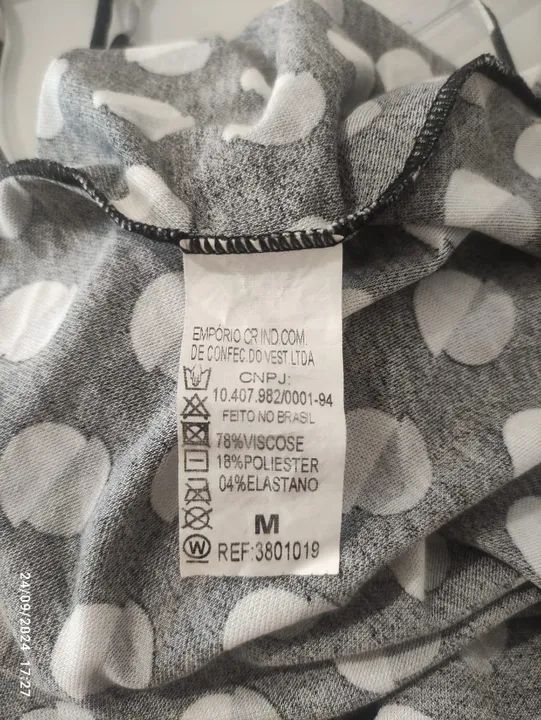 Blusa Alcinhas Poá - Foto 4