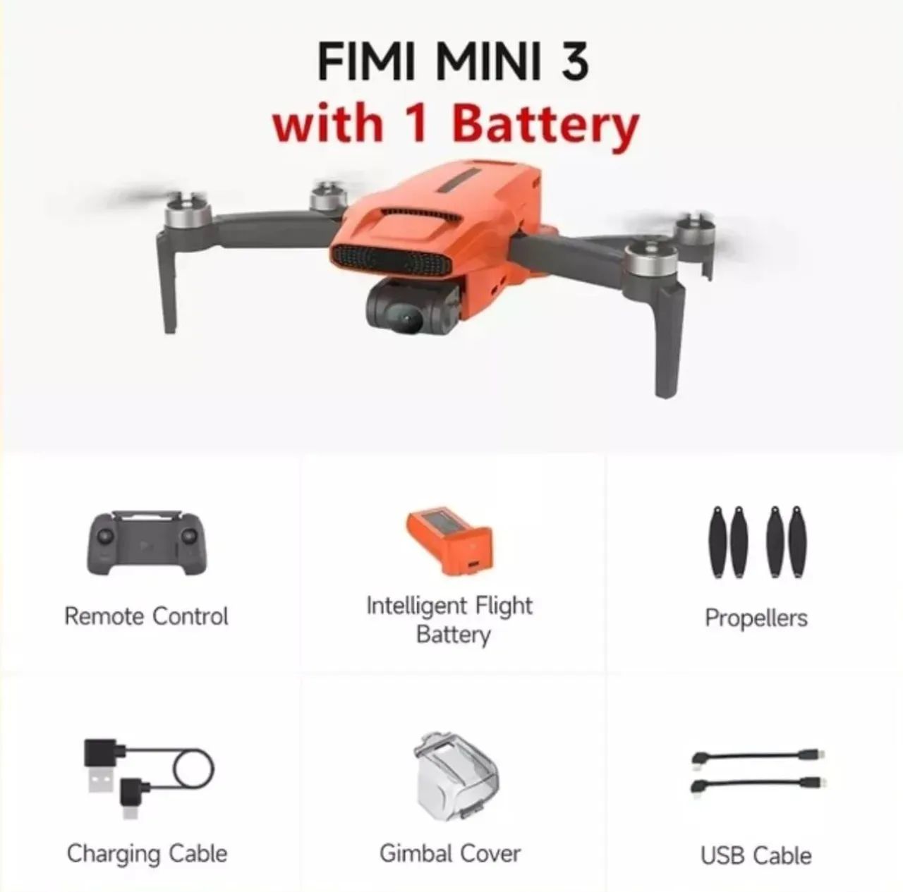 Drone Xiaomi FIMI Mini 3 lacrado + pronta entrega! - Foto 2