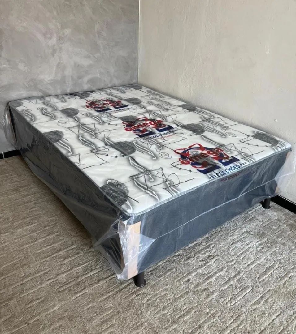 Cama box casal 