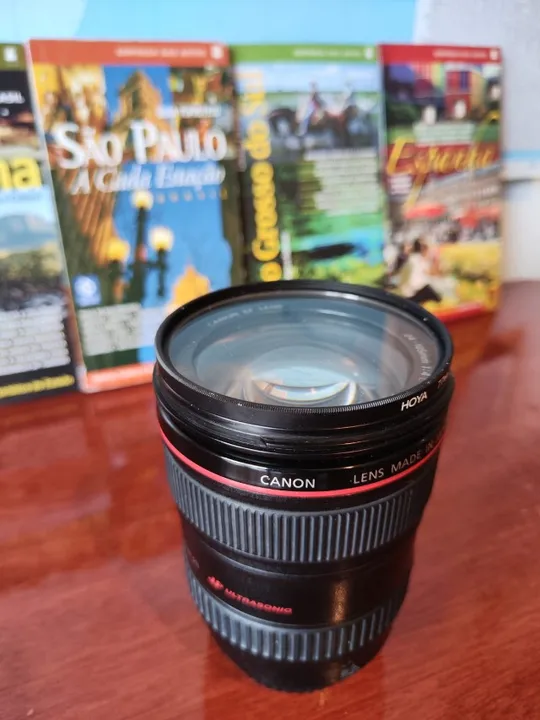 Objetiva Canon EF 24-105mm f/4L IS USM - Semi-Nova