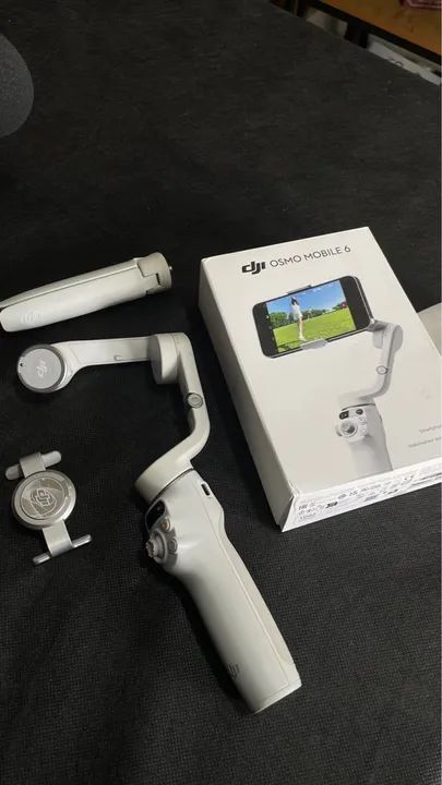 Gimbal DJI Osmo Mobile 6 em perfeito estado 