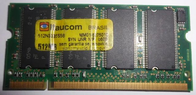 Memoria p/Notebook 512 MB64842095102978122