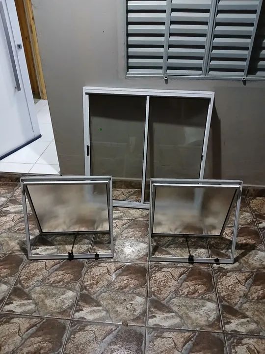 3 Janelas de Alumínio - Novas - Foto 2