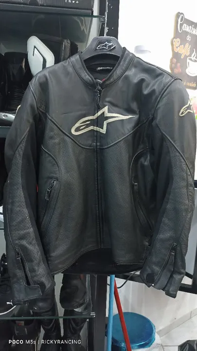 Jaqueta alpinestars couro 56 Eur