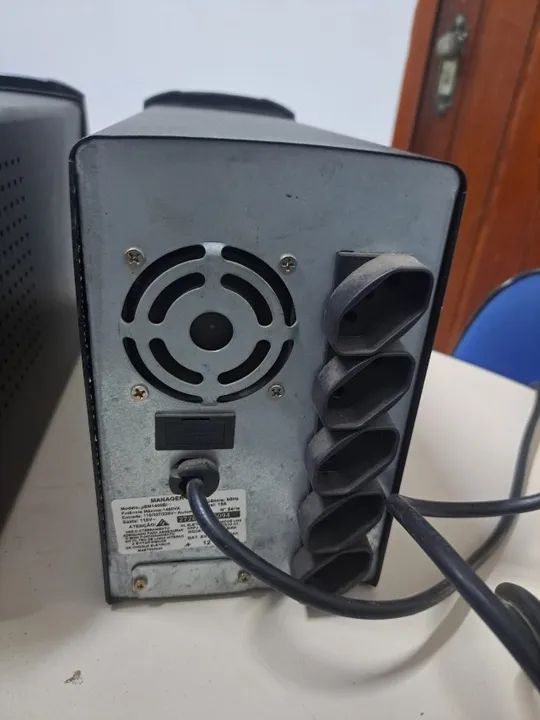 Nobreak Manager Net, marca SMS,  Modelo SM1400Bi, 1400Va, Sem Baterias, Usado. - Foto 5