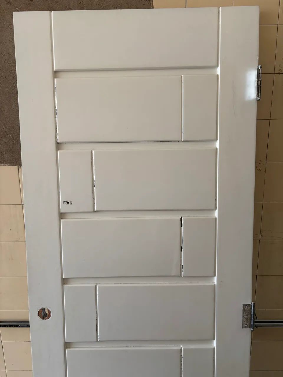 Porta madeira maciça seminova 64385504830082122