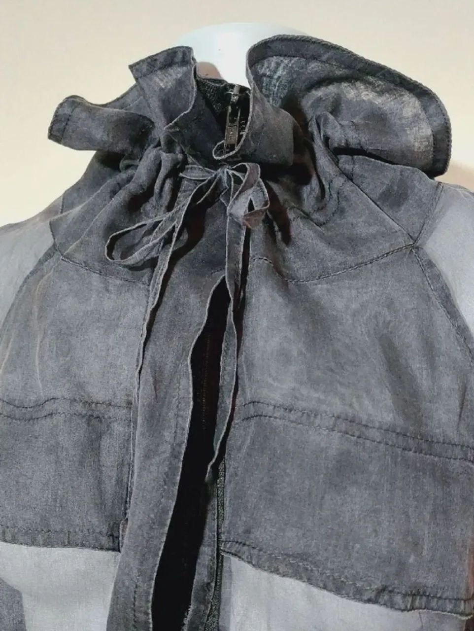 Sacada blusa transparente  - Foto 4