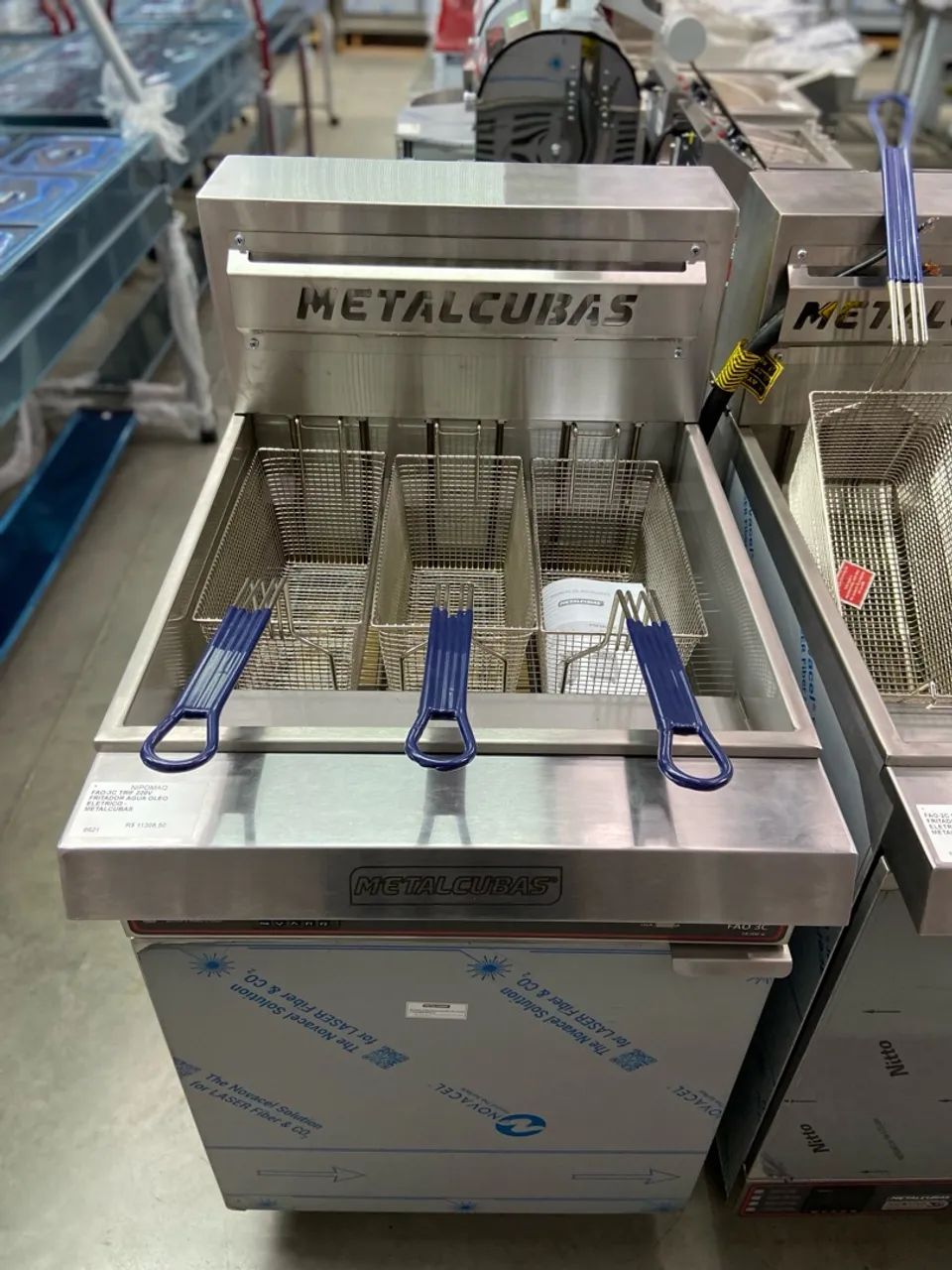 FAO-3C TRIF FRITADOR ÁGUA ÓLEO ELÉTRICO - METALCUBAS 